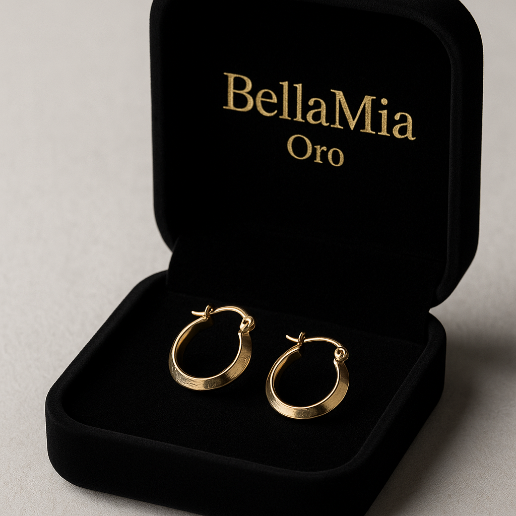 Candonga Pequeñas Oro Amarillo 18K/ 1.14 gr. / 1 cm