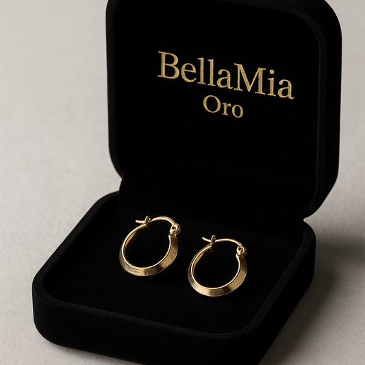 Candonga Pequeñas Oro Amarillo 18K/ 1.14 gr. / 1 cm