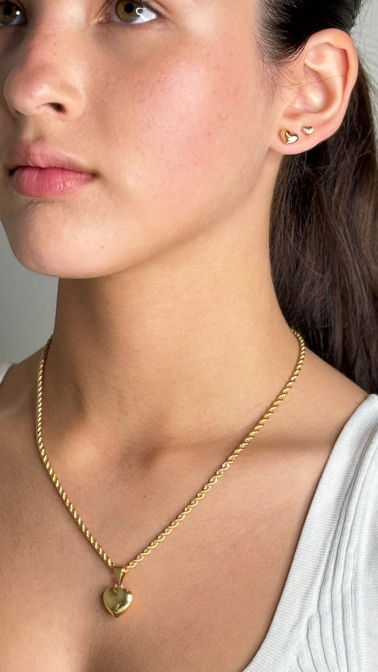 Dije Corazon 1.1gr / 2.3cm / Oro Amarillo 18K